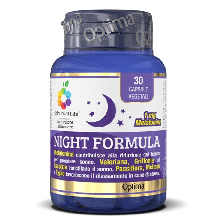 NIGHT FORMULA 30Cps Colours NIGHT FORMULA 30Cps Colours