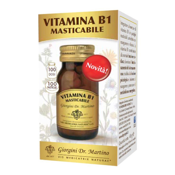 VITAMINA B 1 Mast.100Past.SVS VITAMINA B 1 Mast.100Past.SVS