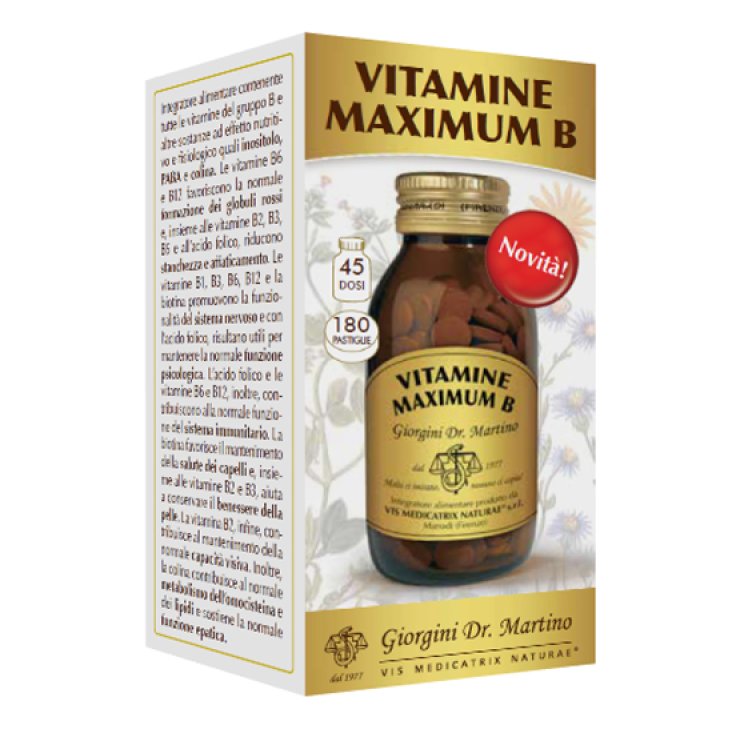 VITAMINE Max B 180 Past.SVS VITAMINE Max B 180 Past.SVS