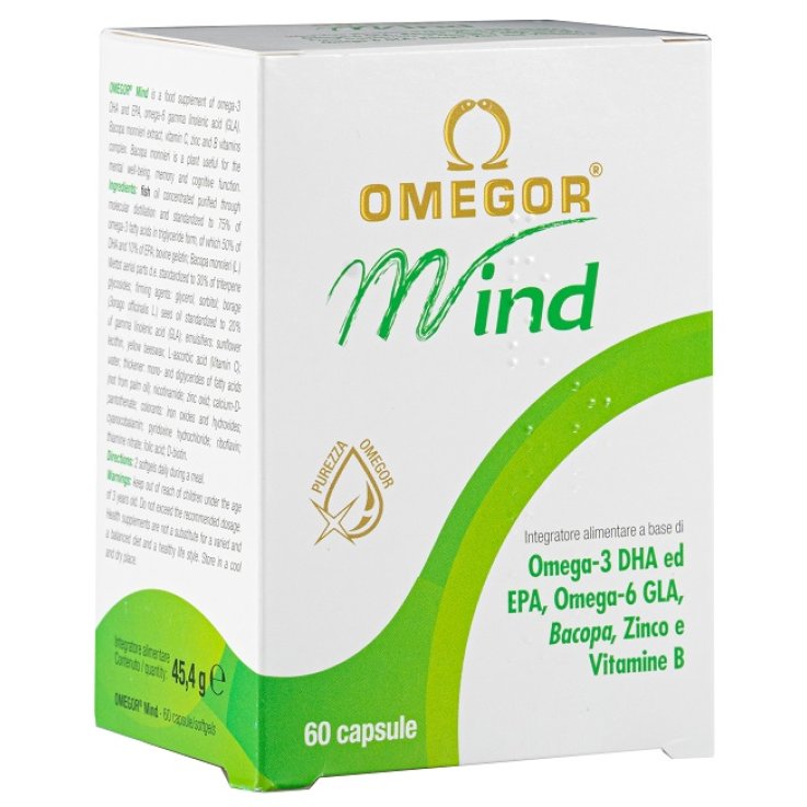 OMEGOR Mind 60 Cps molli OMEGOR Mind 60 Cps molli