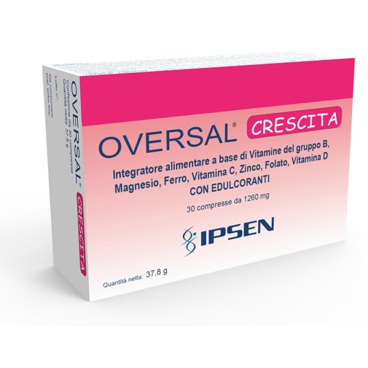 OVERSAL CRESCITA 30 COMPRESSE OVERSAL CRESCITA 30 COMPRESSE