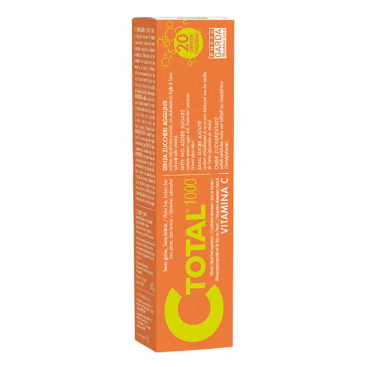 C TOTAL 1000 VITAMINA C 20 COMPRESSE EFFERVESCENTI C TOTAL 1000 VITAMINA C 20 COMPRESSE EFFERVESCENTI