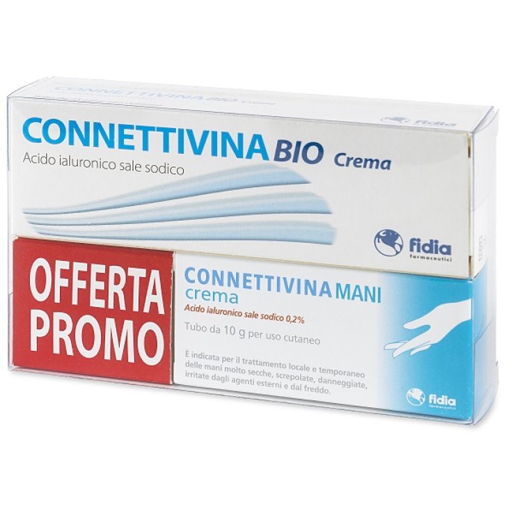 BUNDLE PACK CONNETTIVINABIO CREMA 25 G + CAMPIONE GRATUITO CONNETTIVINAMANI CREMA 10 G BUNDLE PACK CONNETTIVINABIO CREMA 25 G + CAMPIONE GRATUITO CONNETTIVINAMANI CREMA 10 G