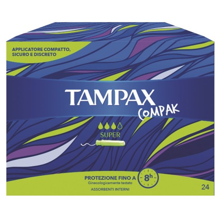 TAMPAX COMPAK Super 24 Tamp. TAMPAX COMPAK Super 24 Tamp.