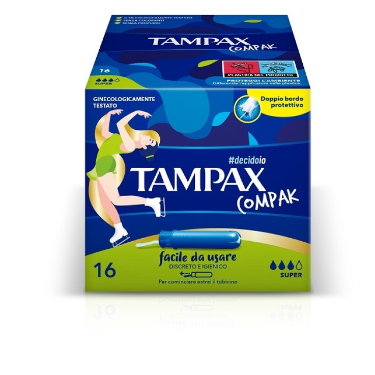 TAMPAX COMPAK Super 16 Tamp. TAMPAX COMPAK Super 16 Tamp.