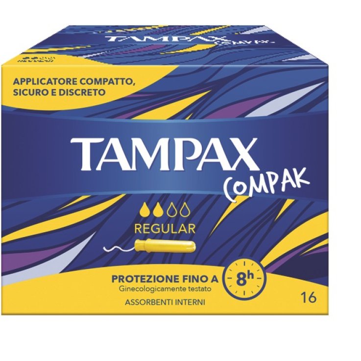 TAMPAX COMPAK Regular 16 Tamp. TAMPAX COMPAK Regular 16 Tamp.