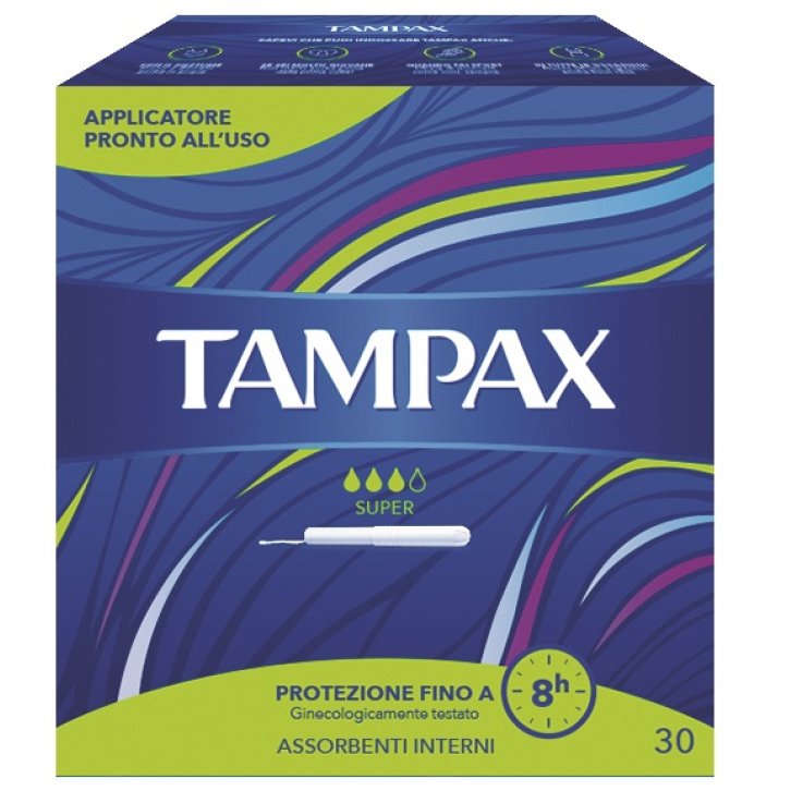 TAMPAX Blue Box Super 30pz TAMPAX Blue Box Super 30pz