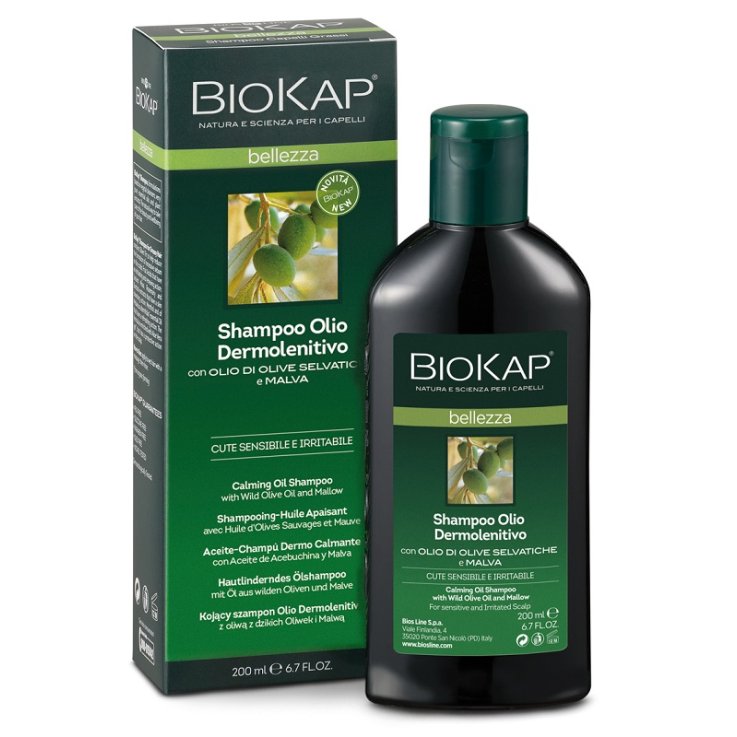 BIOKAP Sh.Olio Dermolen.200ml BIOKAP Sh.Olio Dermolen.200ml