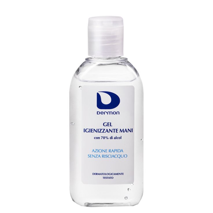 DERMON GEL IGIENIZZANTE MANI 100 ML 70% ALCOOL DERMON GEL IGIENIZZANTE MANI 100 ML 70% ALCOOL