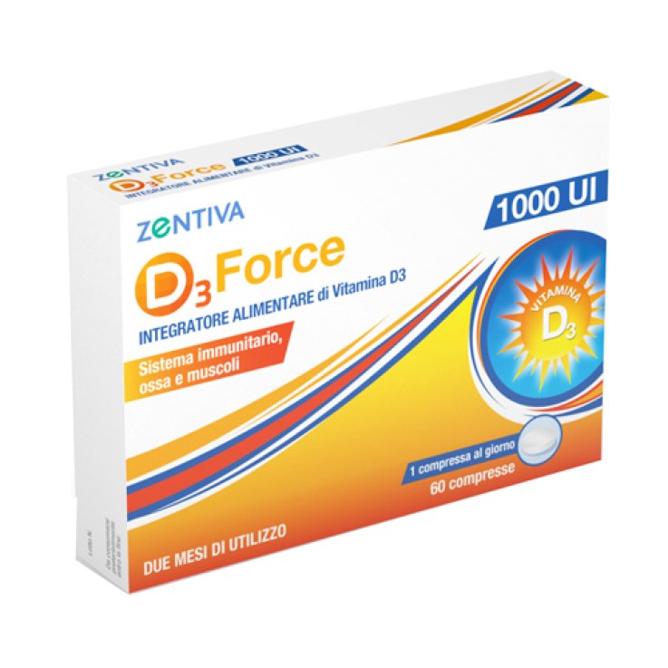 D3 FORCE 60 Cpr 1000UI ZTV D3 FORCE 60 Cpr 1000UI ZTV