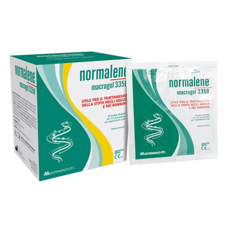 NORMALENE MACROGOL 3350 20 BUSTINE DA 13,3 G NORMALENE MACROGOL 3350 20 BUSTINE DA 13,3 G