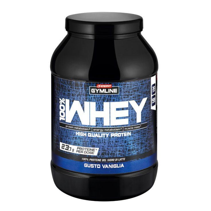 GYMLINE 100% WHEY CONCENTRATE VANIGLIA 900 G GYMLINE 100% WHEY CONCENTRATE VANIGLIA 900 G