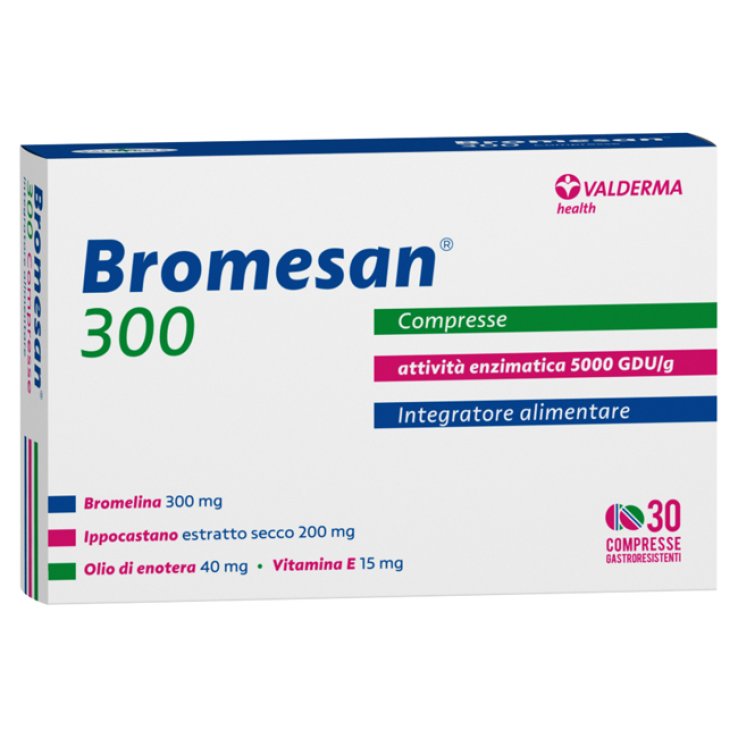 BROMESAN 300 30 Cpr Gastrores. BROMESAN 300 30 Cpr Gastrores.