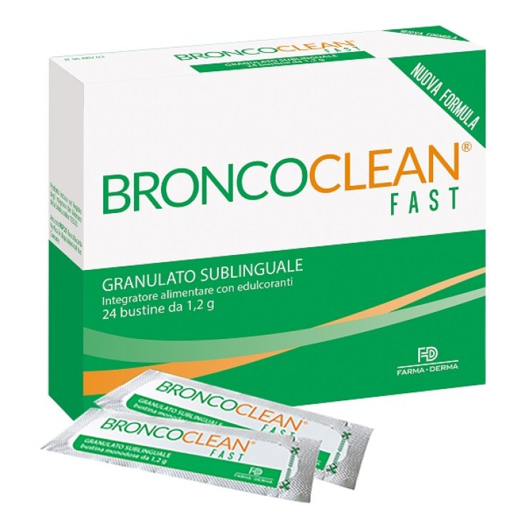 BRONCOCLEAN FAST GRANULATO SUBLINGUALE 24 BUSTINE BRONCOCLEAN FAST GRANULATO SUBLINGUALE 24 BUSTINE