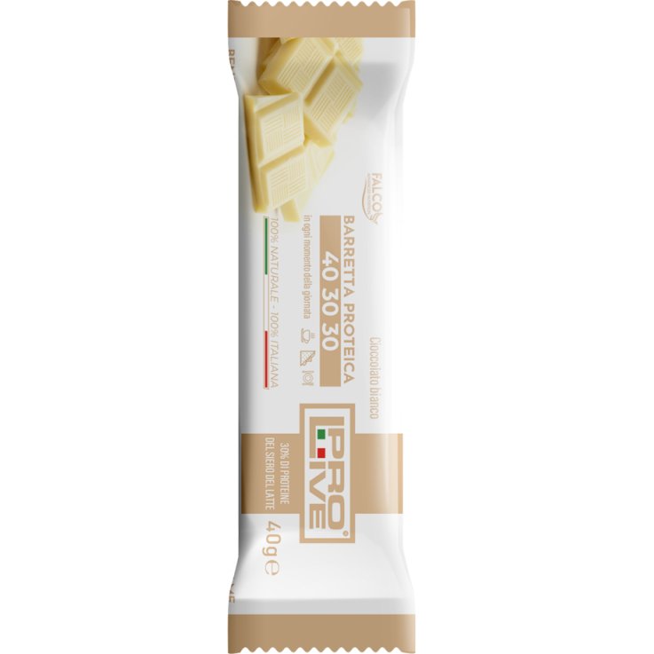 PROLIVE 40 30 30 BARRETTA PROTEICA CIOCCOLATO BIANCO 40 G