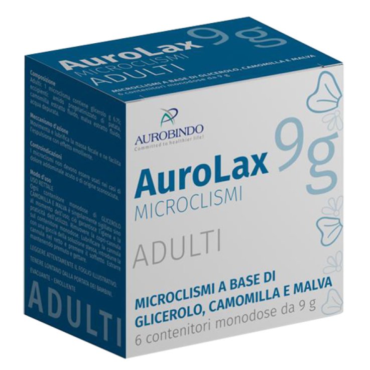 AUROLAX Microclismi Ad.6pz AUROLAX Microclismi Ad.6pz