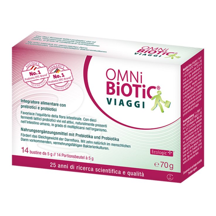 OMNI BIOTIC*VIAGGI 14 Bust. OMNI BIOTIC*VIAGGI 14 Bust.
