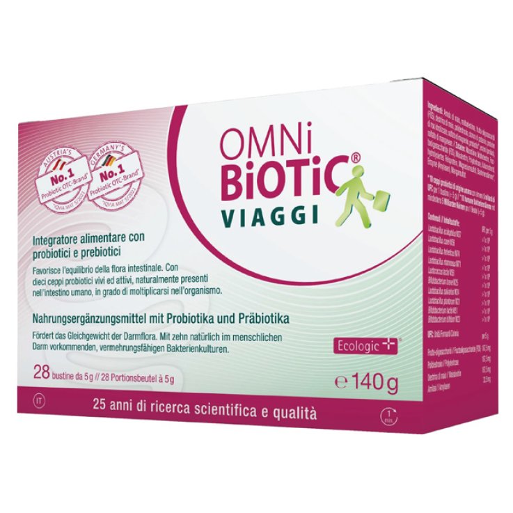OMNI BIOTIC*VIAGGI 28 Bust. OMNI BIOTIC*VIAGGI 28 Bust.