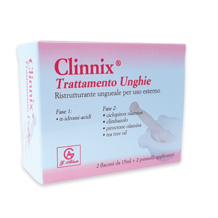 CLINNIX Tratt.Unghie 2x15ml CLINNIX Tratt.Unghie 2x15ml