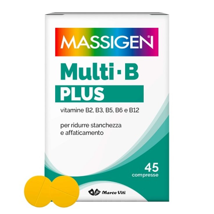 MASSIGEN MULTI B PLUS 45 COMPRESSE RIVESTITE MASSIGEN MULTI B PLUS 45 COMPRESSE RIVESTITE