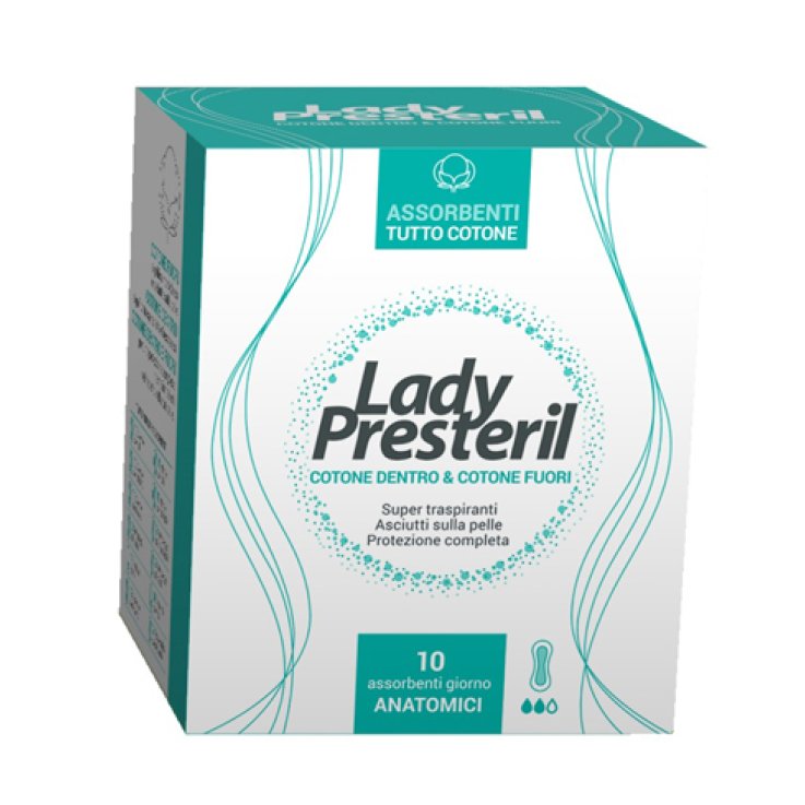 LADY PRESTERIL ANATOMICO POCKET 10 PEZZI LADY PRESTERIL ANATOMICO POCKET 10 PEZZI