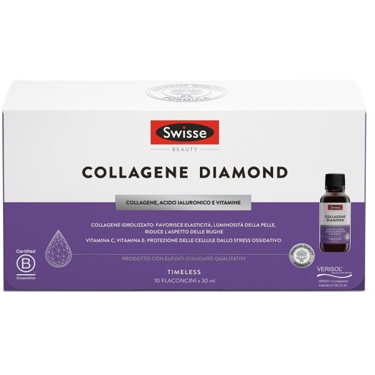 SWISSE COLLAGENE DIAMOND 10 FLACONCINI DA 30 ML SWISSE COLLAGENE DIAMOND 10 FLACONCINI DA 30 ML