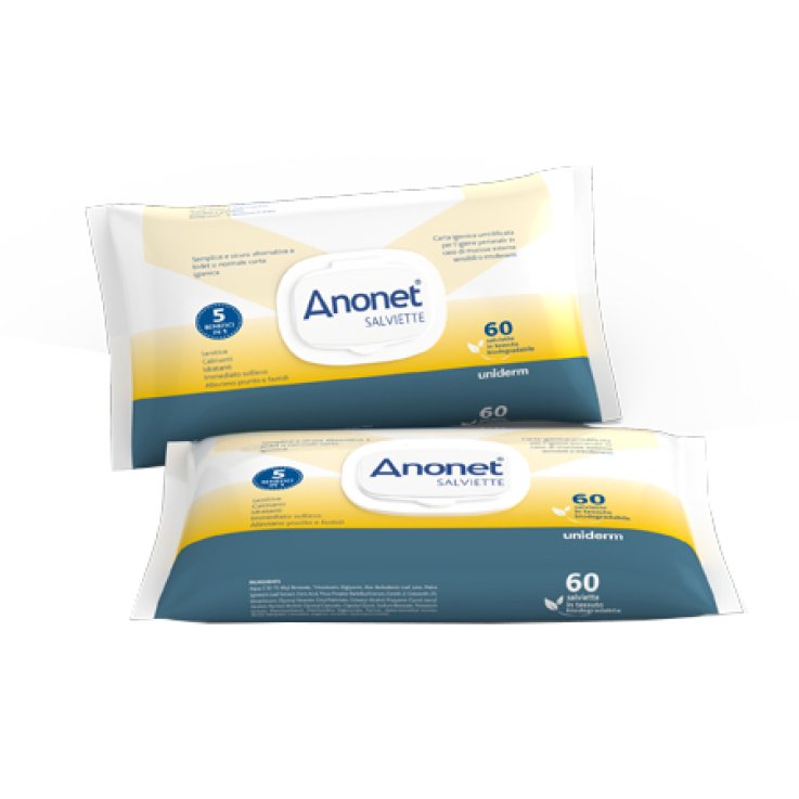 ANONET SALVIETTE 60 PEZZI ANONET SALVIETTE 60 PEZZI