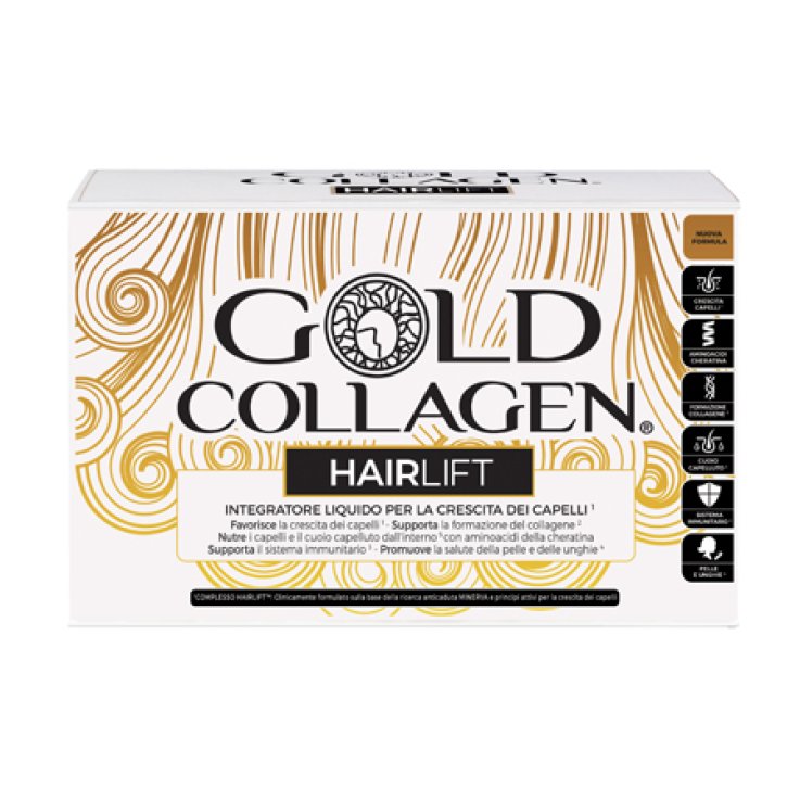 GOLD COLLAGEN HAIRLIFT 10 FLACONI DA 50 ML GOLD COLLAGEN HAIRLIFT 10 FLACONI DA 50 ML