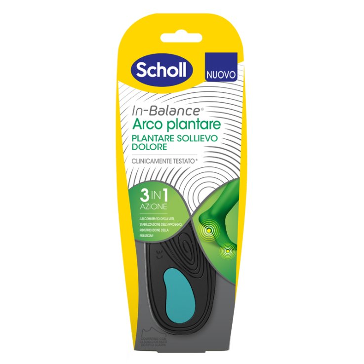 SCHOLL PLANTARE ARCO L 2 PEZZI SCHOLL PLANTARE ARCO L 2 PEZZI