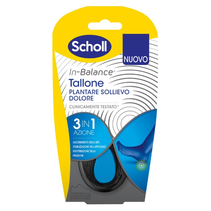 SCHOLL PLANTARE TALLONE S 2 PEZZI SCHOLL PLANTARE TALLONE S 2 PEZZI