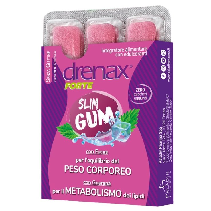 DRENAX Slim Dimagrante 9 Gum DRENAX Slim Dimagrante 9 Gum