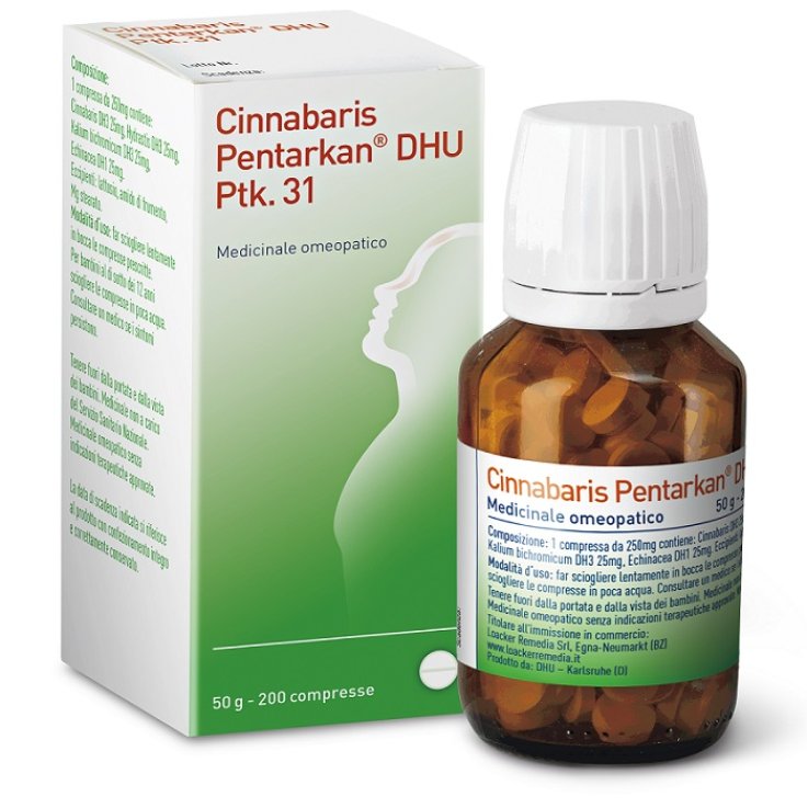 CINNABARIS 31 Cpr 50g PTK CINNABARIS 31 Cpr 50g PTK
