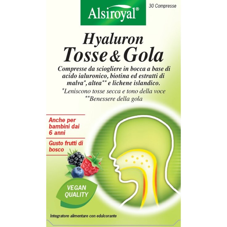 HYALURON TOSSE & GOLA 30 COMPRESSEN
