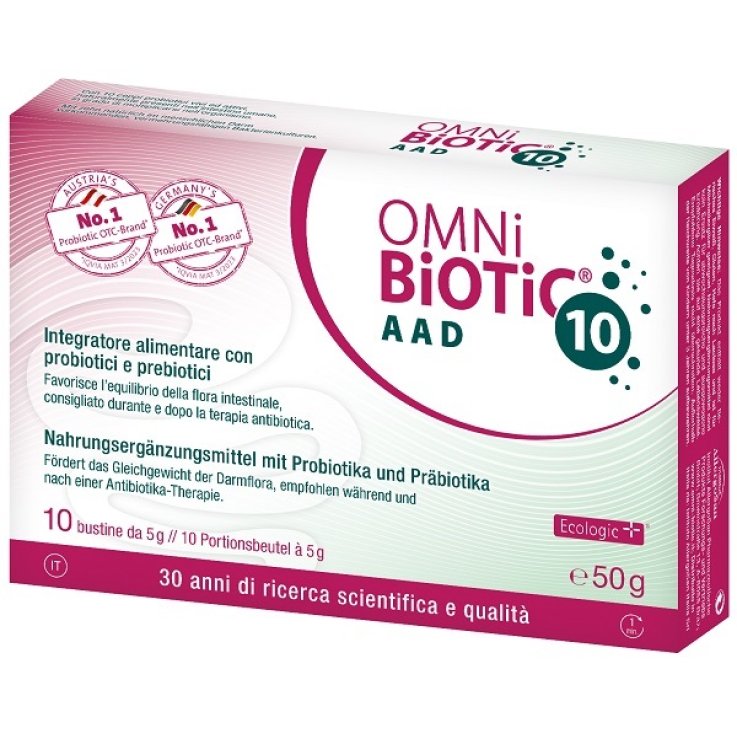 OMNI BIOTIC*10 AAD 10 Bust. OMNI BIOTIC*10 AAD 10 Bust.