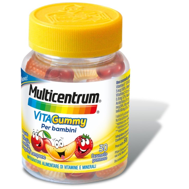MULTICENTRUM Vitagummy 30 Car. MULTICENTRUM Vitagummy 30 Car.