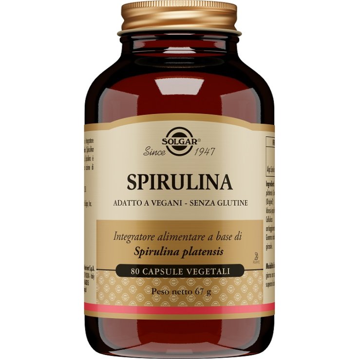 SPIRULINA 80 Cps SOLGAR SPIRULINA 80 Cps SOLGAR