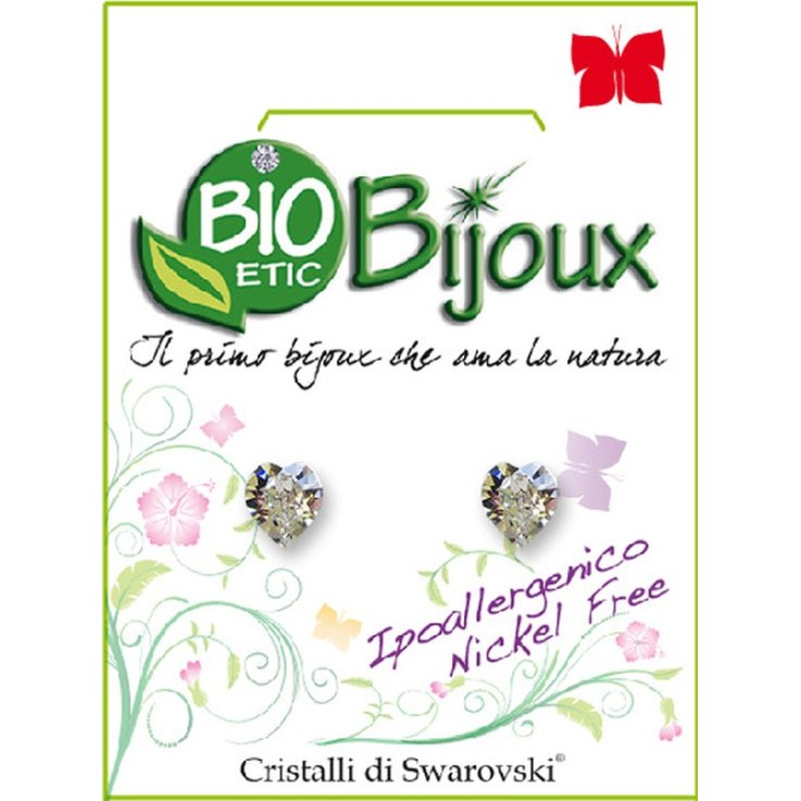 ORECCHINO CUORE 5MM CRYSTAL ORECCHINO CUORE 5MM CRYSTAL