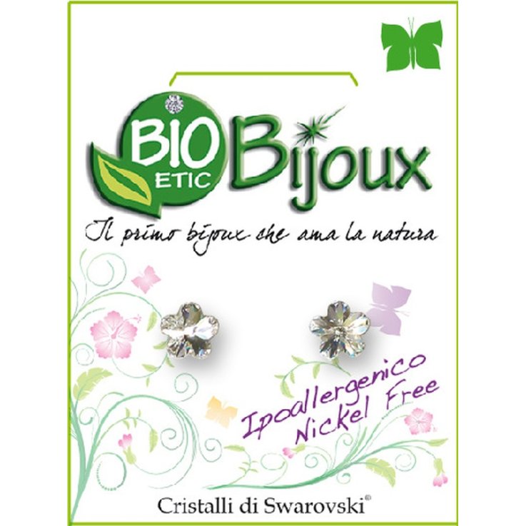 ORECCHINO FIORE 6MM CRYSTAL ORECCHINO FIORE 6MM CRYSTAL