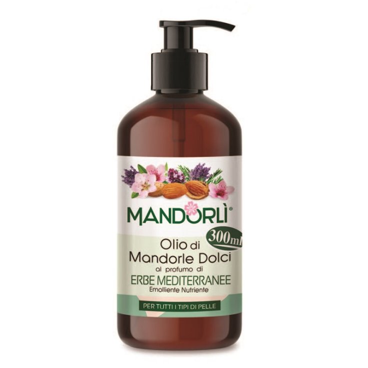 MANDORLI ERBE MEDITERRANEE OLIO CORPO 300 ML MANDORLI ERBE MEDITERRANEE OLIO CORPO 300 ML