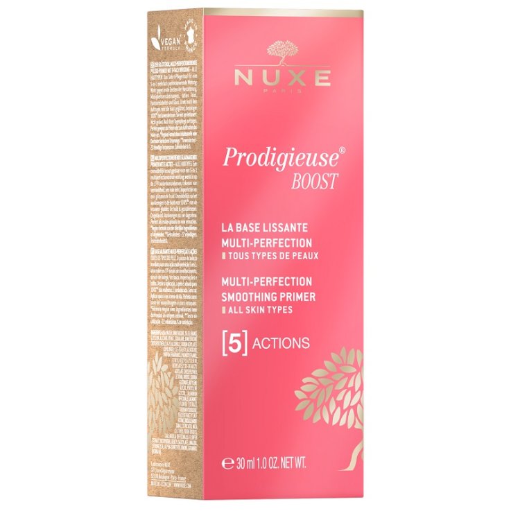 NUXE PRODIGIEUSE BOOST BASE LEVIGANTE MULTI-PERFEZIONE 5 IN1 30 ML NUXE PRODIGIEUSE BOOST BASE LEVIGANTE MULTI-PERFEZIONE 5 IN1 30 ML