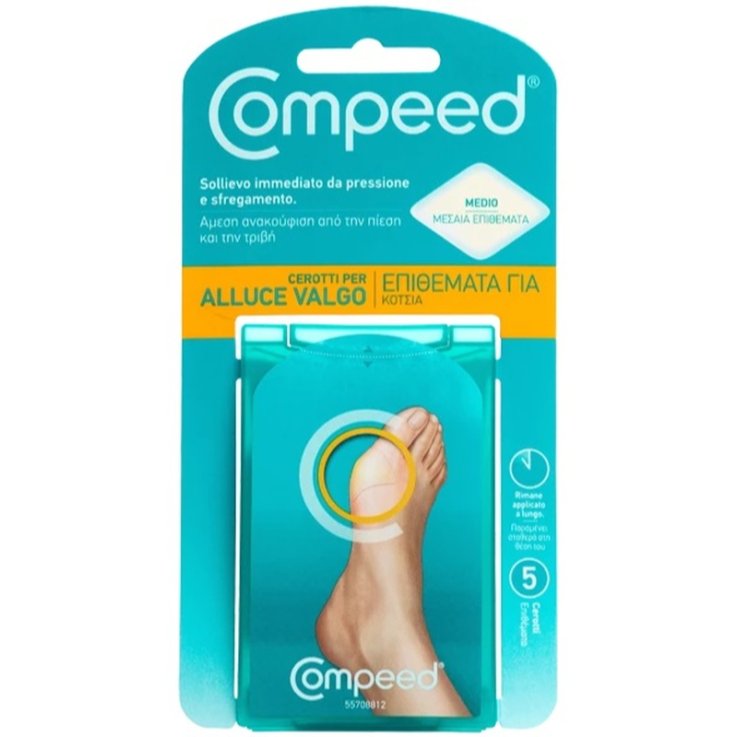 COMPEED Alluce Valgo 5pz Adesi COMPEED Alluce Valgo 5pz Adesi