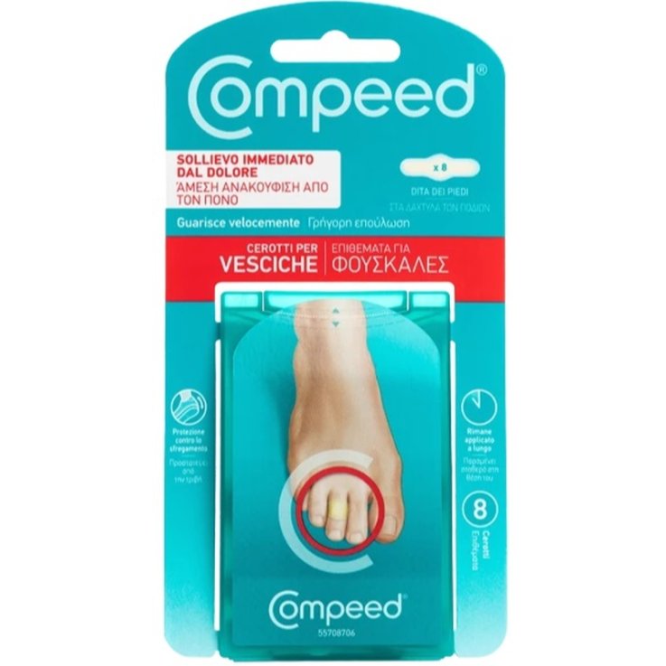 COMPEED Vesciche Dita Piedi8pz COMPEED Vesciche Dita Piedi8pz