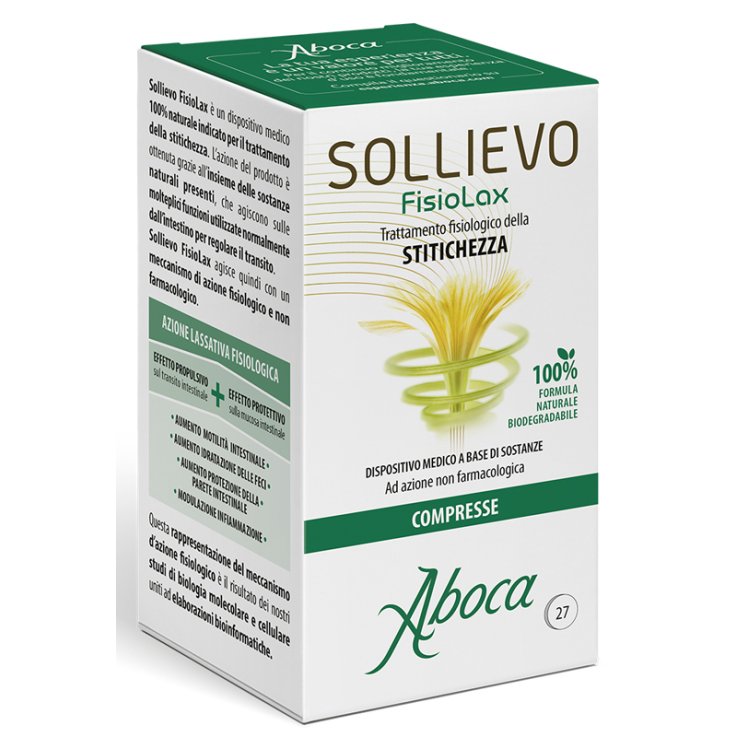SOLLIEVO Fisiolax 27 Cpr ABOCA SOLLIEVO Fisiolax 27 Cpr ABOCA