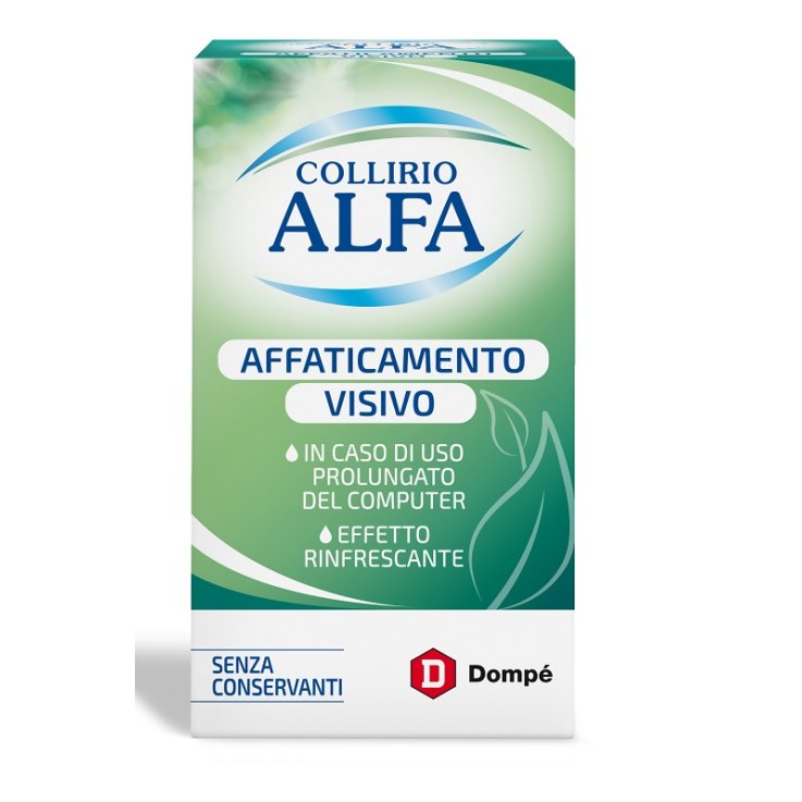 COLLIRIO ALFA AFFATICAMENTO VISIVO 10 ML COLLIRIO ALFA AFFATICAMENTO VISIVO 10 ML