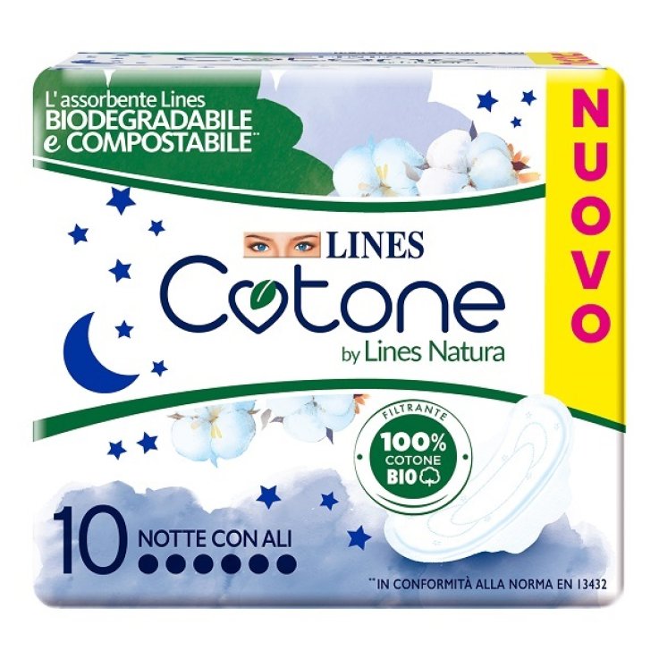 LINES Cotone Ultra Ntt 10pz LINES Cotone Ultra Ntt 10pz