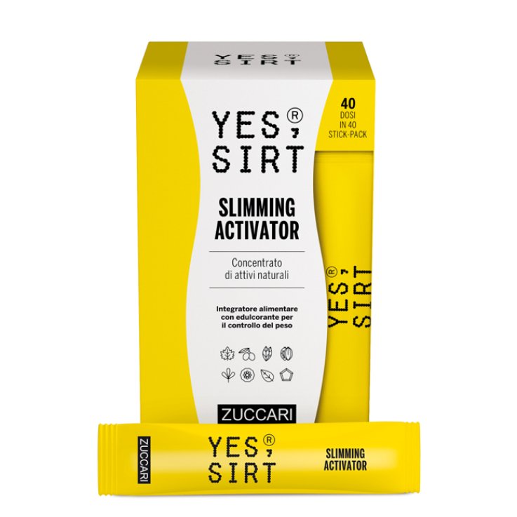 YES SIRT SLIMMING ACTIVATOR 40 STICKPACK DA 2,5 G YES SIRT SLIMMING ACTIVATOR 40 STICKPACK DA 2,5 G