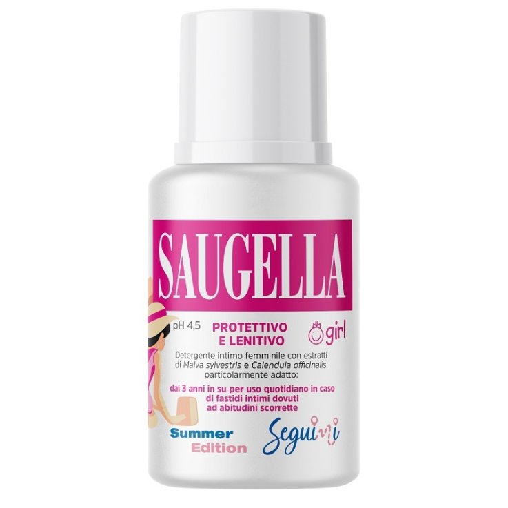 SAUGELLA GIRL PROTETTIVO E LENITIVO DETERGENTE INTIMO 100 ML SAUGELLA GIRL PROTETTIVO E LENITIVO DETERGENTE INTIMO 100 ML