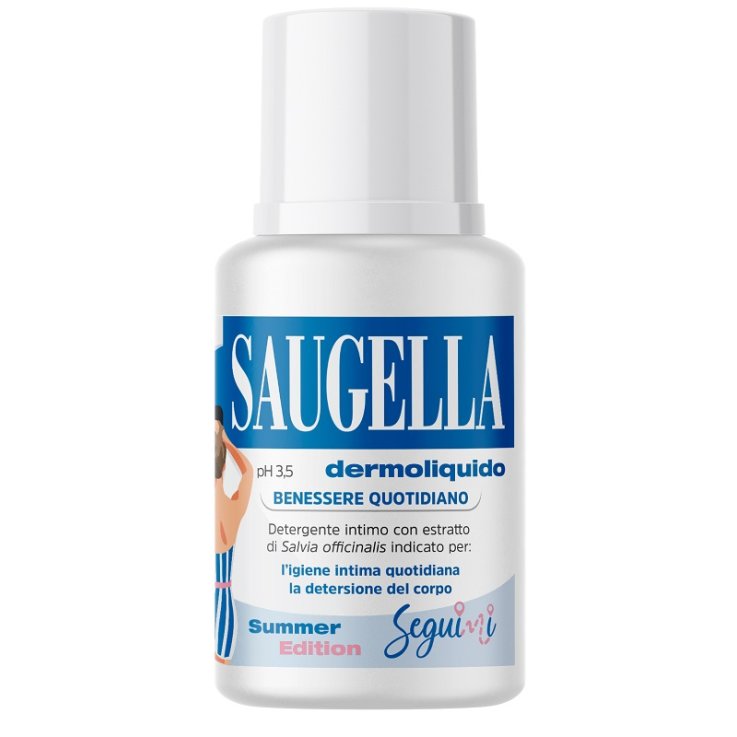 SAUGELLA DERMOLIQUIDO PH 3,5 BENESSERE QUOTIDIANO DETERGENTEINTIMO 100 ML SAUGELLA DERMOLIQUIDO PH 3,5 BENESSERE QUOTIDIANO DETERGENTEINTIMO 100 ML