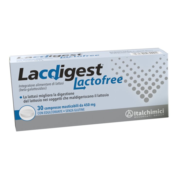 LACDIGEST LACTOFREE 30 COMPRESSE MASTICABILI LACDIGEST LACTOFREE 30 COMPRESSE MASTICABILI