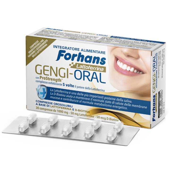 FORHANS Lattoferrina 30 Cpr FORHANS Lattoferrina 30 Cpr